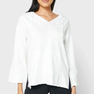 Womens Nike Yoga Luxe White Hoodie Small